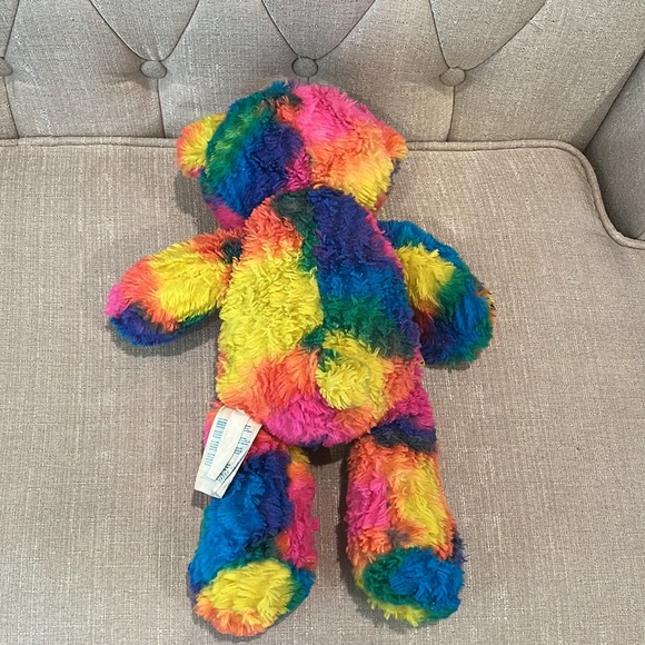 Build a bear rainbow 🌈 tie dye build a bear cuddly and cute bear - Picture 3 of 5